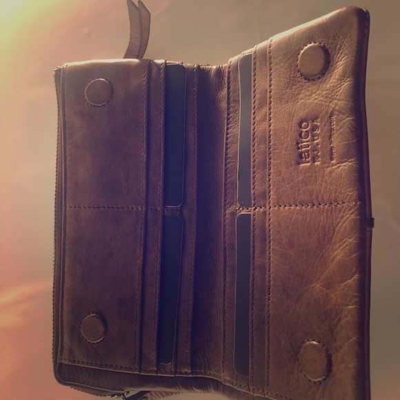 Latico Clutch Leather Wallet - Picture 1 of 3
